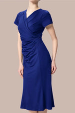 【アイスジャージー】ギャザーワンピース