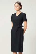 【アクティブクール】Vネックデイリーワンピース