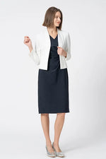 [Active Stretch] V-neck daily dress