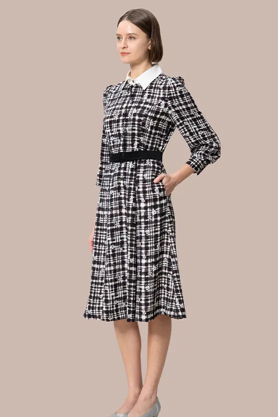 【プルエラジョーゼット】プリンセスワンピース