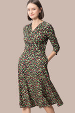 【ストレッチジャージー】ミモリンワンピース