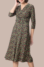 【ストレッチジャージー】ミモリンワンピース