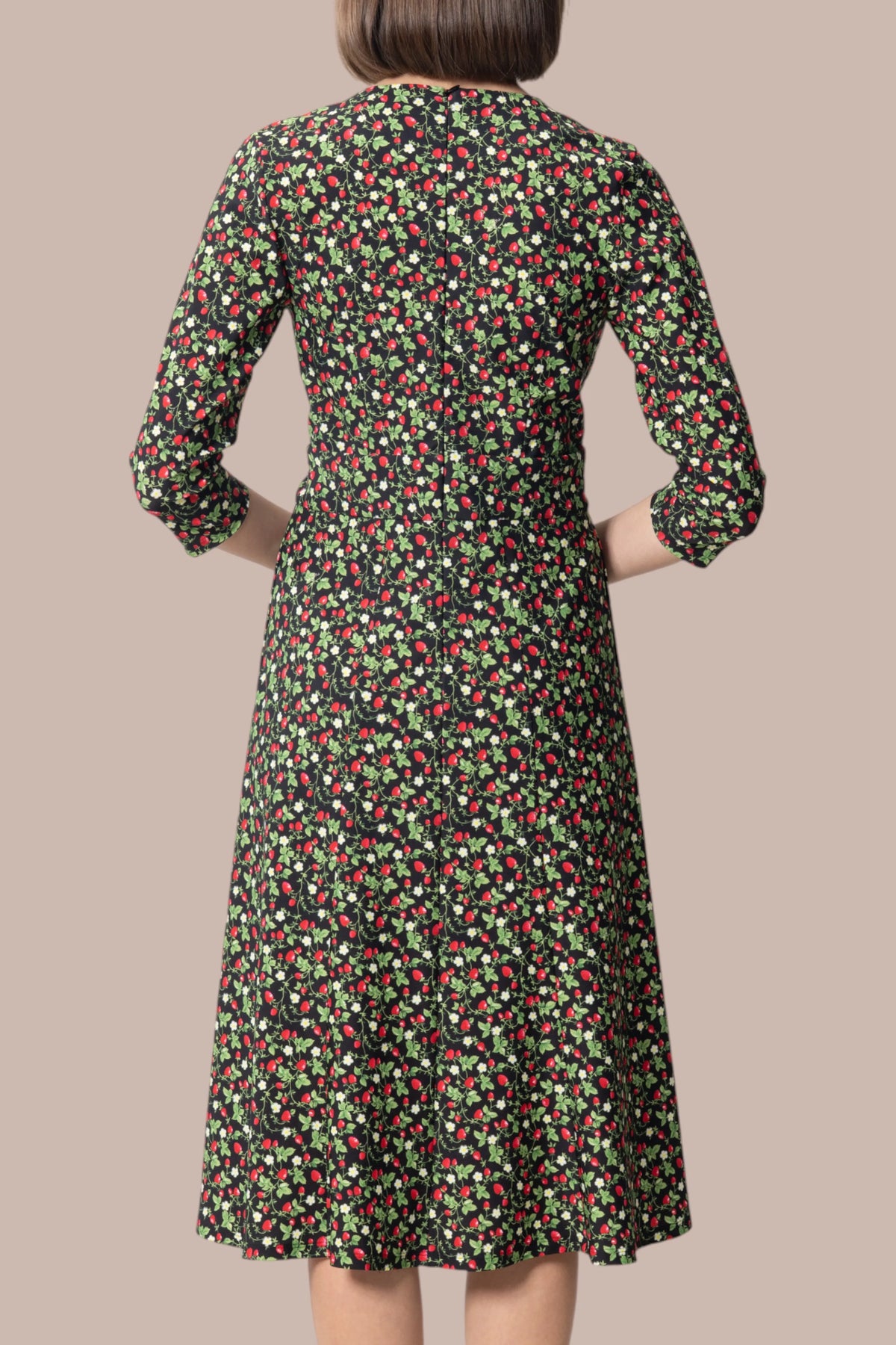 【ストレッチジャージー】ミモリンワンピース