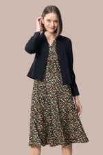 【ストレッチジャージー】ミモリンワンピース