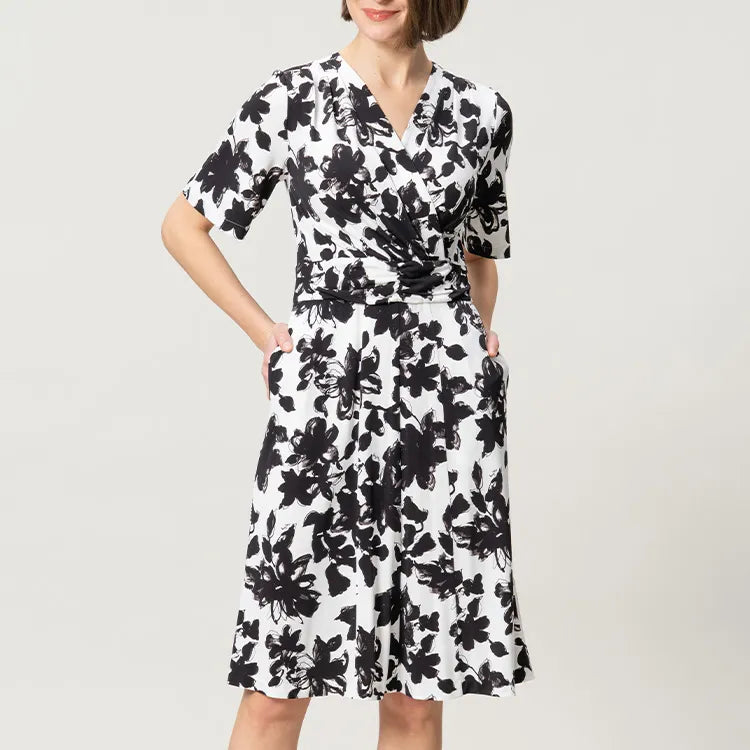 Fit-and-Flare Silhouette Beautiful from Every Angle