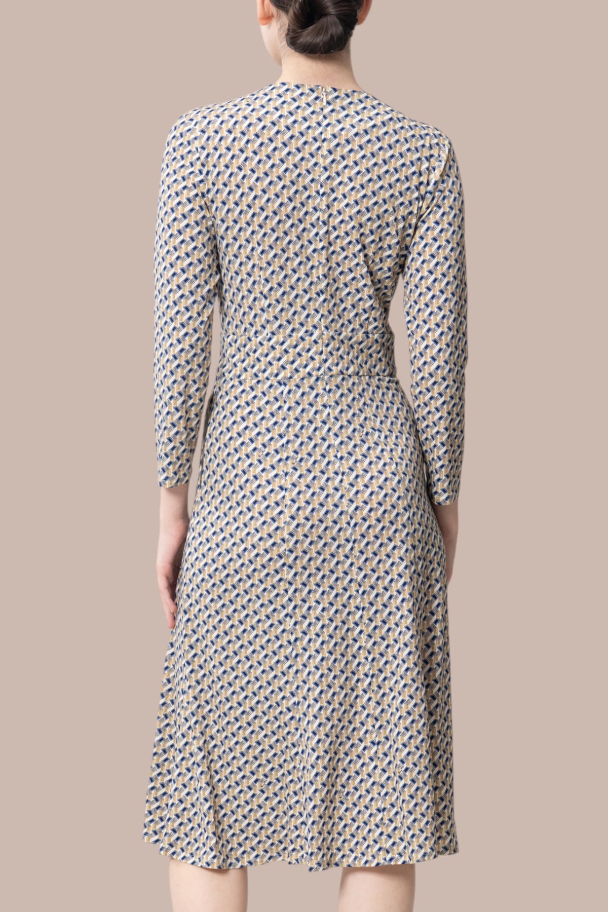 【ストレッチジャージー】ミモリンワンピース