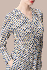 【ストレッチジャージー】ミモリンワンピース