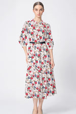 【ストレッチシフォン】ロングマーメイドワンピース