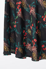 【ストレッチシフォン】ロングマーメイドワンピース