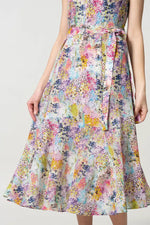 【ストレッチシフォン】ロングマーメイドワンピース