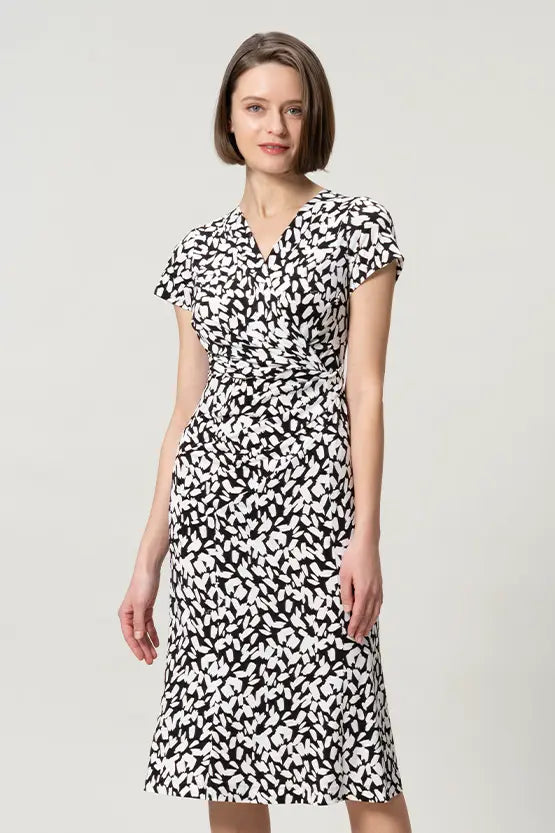 【ストレッチジャージー】ギャザーワンピース