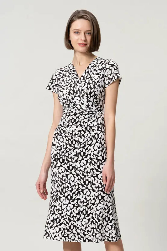 【ストレッチジャージー】ギャザーワンピース