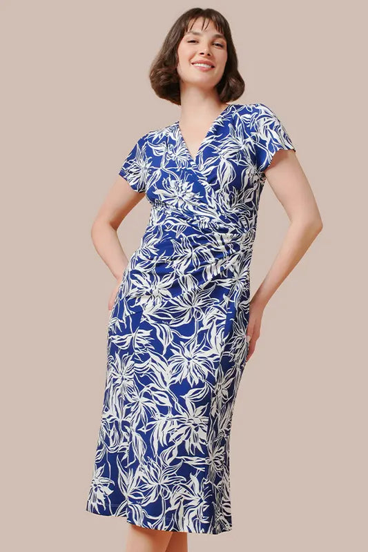 【ストレッチジャージー】ギャザーワンピース