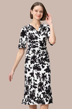 【ストレッチジャージー】ギャザーワンピース