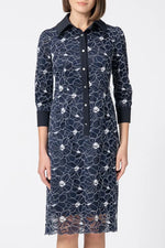 Blooming Lace: Lace Shirt Dress