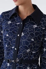Blooming Lace: Lace Shirt Dress