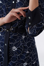 Blooming Lace: Lace Shirt Dress