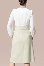 [Lame Jacquard] Ivory Ceremony Set