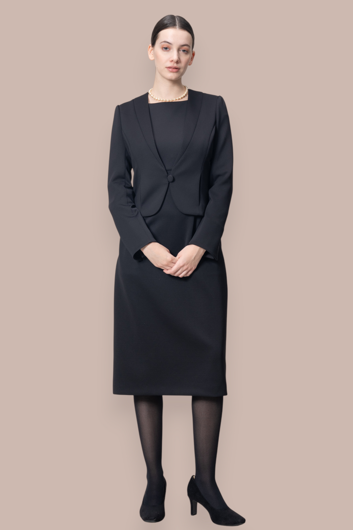 Space Material: Lace Bell Sleeve Dress