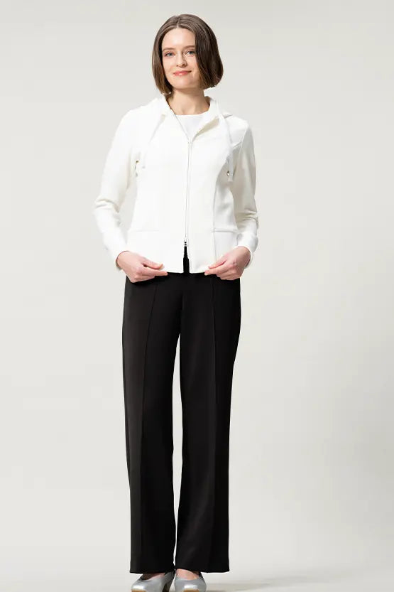 [Space Material] Straight Wide Pants