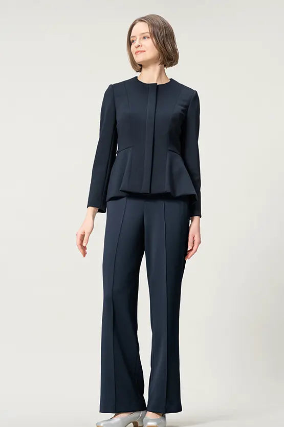 [Space Material] Straight Wide Pants