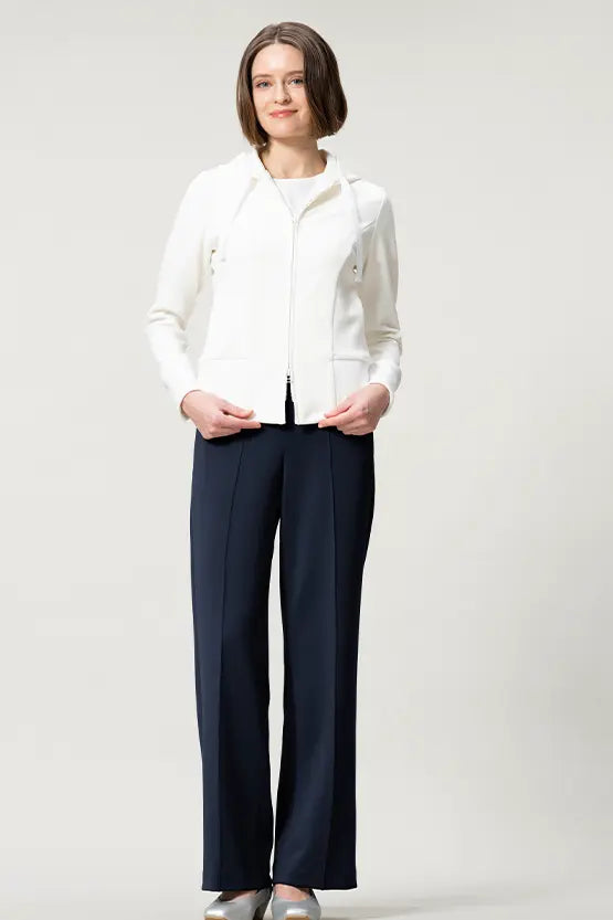 [Space Material] Straight Wide Pants