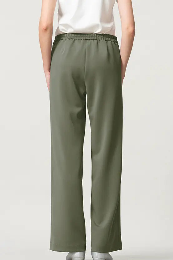 [Space Material] Straight Wide Pants