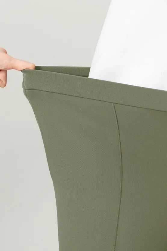 [Space Material] Straight Wide Pants