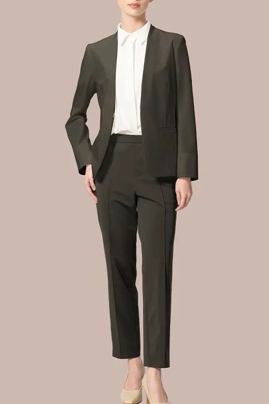 【クールテックジャージー】テーパードパンツ