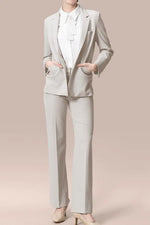 【スマートストレッチ】 ストレートパンツ