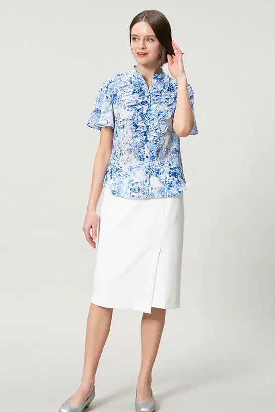 【アクティブクール】ラップ風スカート