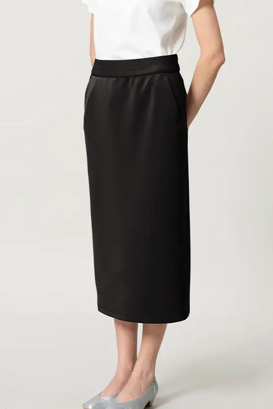 [Space Material] Straight Skirt