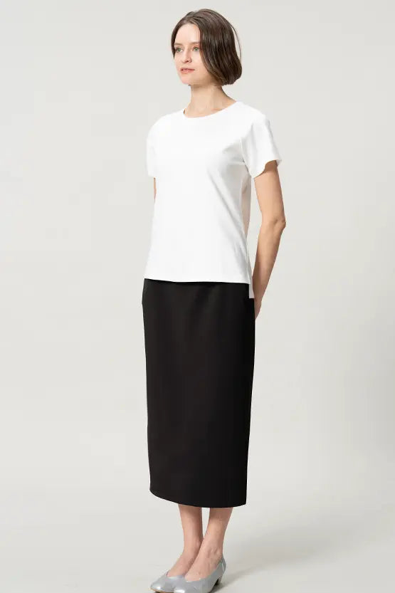 [Space Material] Straight Skirt