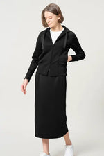 [Space Material] Straight Skirt