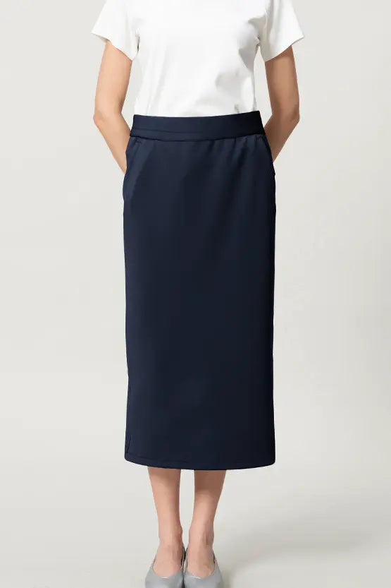 [Space Material] Straight Skirt