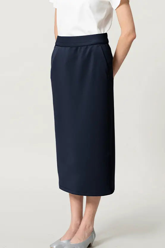 [Space Material] Straight Skirt