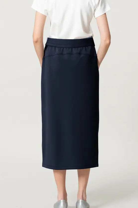 [Space Material] Straight Skirt