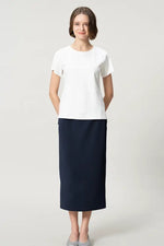 [Space Material] Straight Skirt