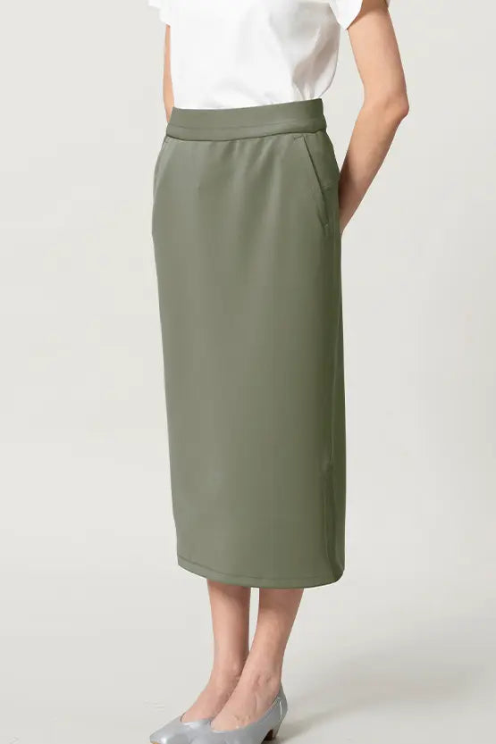 [Space Material] Straight Skirt