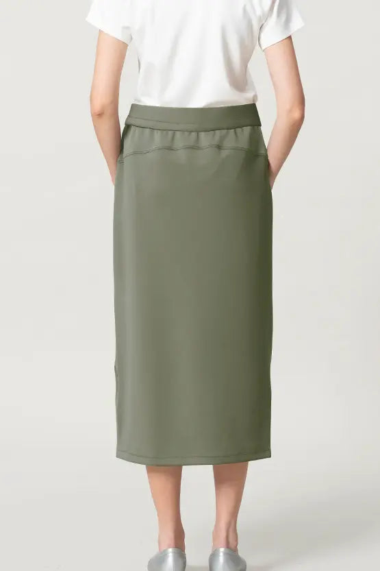 [Space Material] Straight Skirt