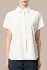 【クールテックジャージー】ドルマンシャツブラウス