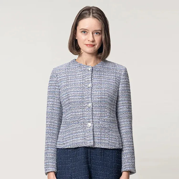 Collarless Design for a Slimmer Look