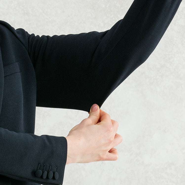 Double Jersey: Long Tailored Jacket