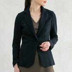 Double Jersey: Long Tailored Jacket