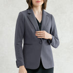 Double Jersey: Long Tailored Jacket