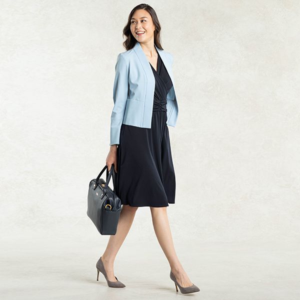 Look sharp with our Sky Blue Jacket