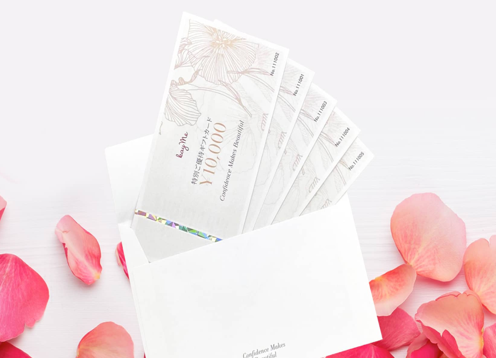 kay me特別ご優待ギフトカード