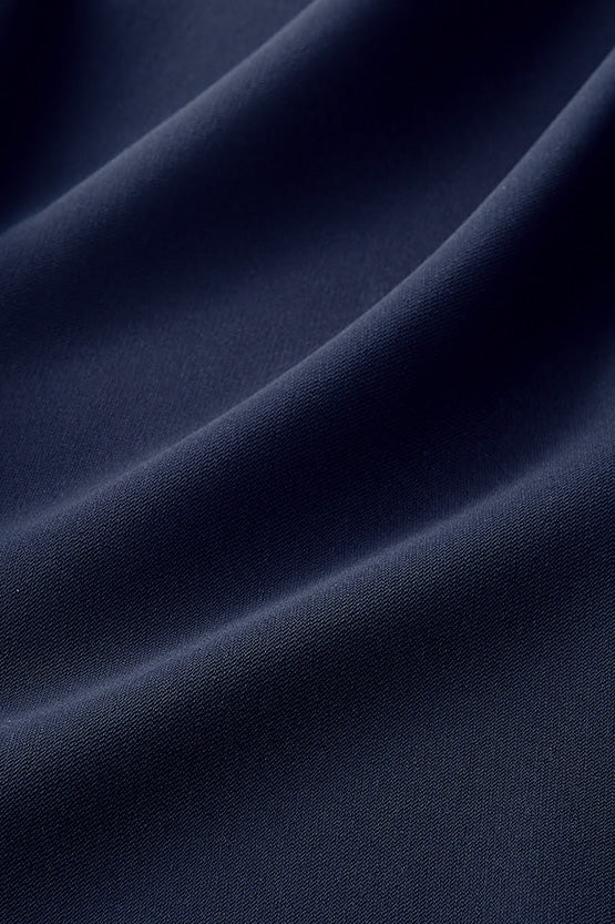 Smart Stretch Dark Navy Long Sculpted Jacket