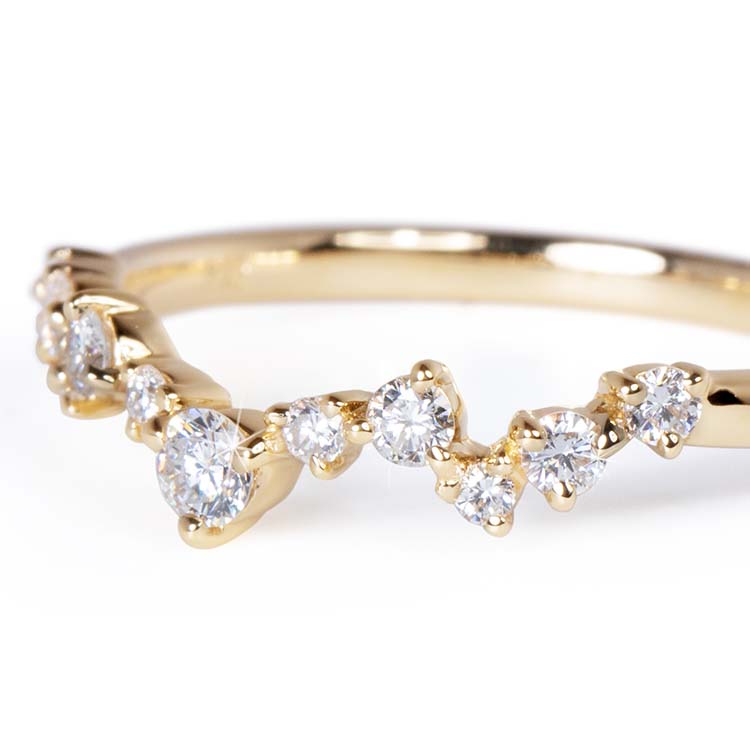 Laurel Ring　Gold