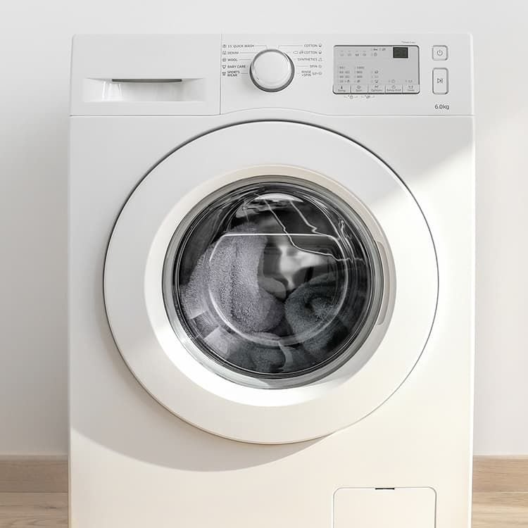 驚きのウォッシャブルでアイロン要らず